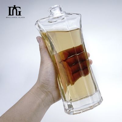 위스키 보드카 유리 병 500ml 750ml 특유의 모양과 코크 캡 타입