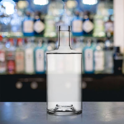 스크린 프린팅 핫 스탬핑 페인팅 그레이브링 전자 접착 700ml 술용 유리 병