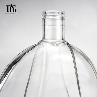 보드카를 위한 밀폐 된 코크 뚜?? 이 있는 유리 병 커피 와인을 위한 테킬라 진