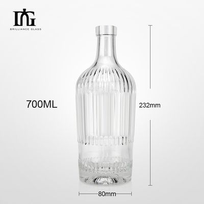500ml 750ml 용량과 코크 밀폐 유형으로 재활용 가능한 빈 유리 적포병