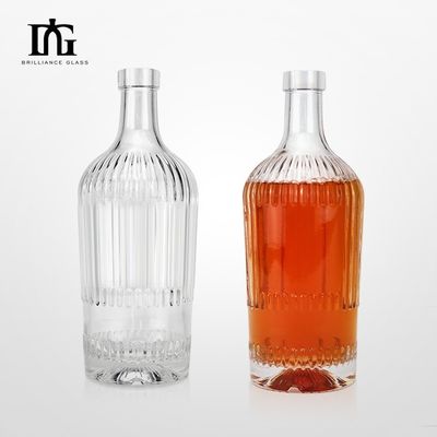 500ml 750ml 용량과 코크 밀폐 유형으로 재활용 가능한 빈 유리 적포병