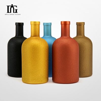 맞춤형 음주 음료 유리 와인 병 T 코크 200ml 375ml 500ml 750ml 1000ml