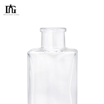 재료 유리 목걸이 700ml 750ml 맑은 브랜디 럼 위스키 진 보드카 코크 병