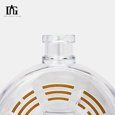 유리 목걸이 450ml 700ml 750ml 럼 보드카 위스키 음주 진 스피릿 병 코크