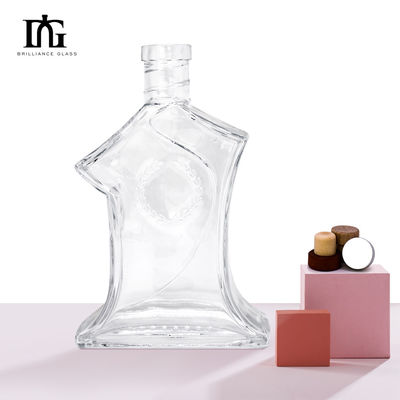 캡 타입 코크 스크루 둘 다 700ml 70cl 750ml 75cl 브랜디 위스키 진 보드카용 유리 병