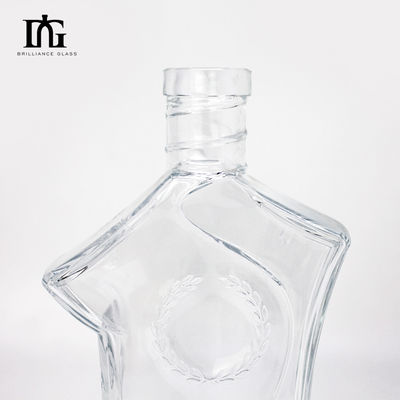 캡 타입 코크 스크루 둘 다 700ml 70cl 750ml 75cl 브랜디 위스키 진 보드카용 유리 병