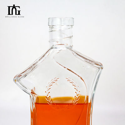 캡 타입 코크 스크루 둘 다 700ml 70cl 750ml 75cl 브랜디 위스키 진 보드카용 유리 병