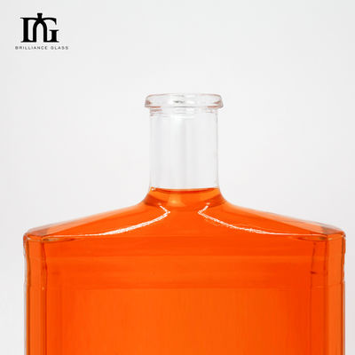 주문형 진 위스키 스피릿 보드카 브랜디 병 코크 닫기 750ml 용량