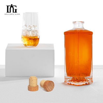 밀폐형 코크 500ml 맑은 술 유리병