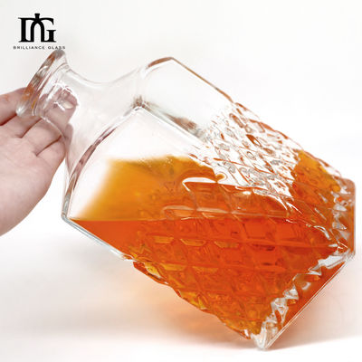 BRILLIANCE 500ml/750ml 음료용 유리병 고형 선명하고 사용자 정의