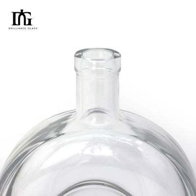 450ml 500ml 유리 병 음주 및 마신 음료 주문 맑은 둥근 클래식 빈