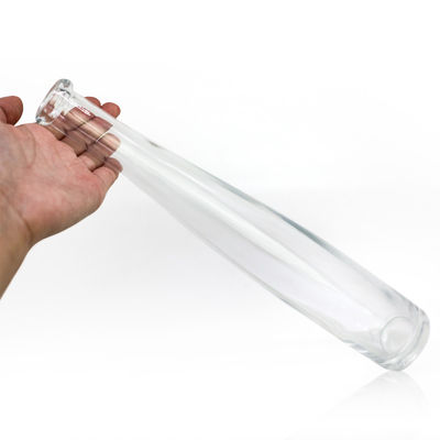 녹화 표면 처리 380ml 700ml 테킬라 위스키 보드카 럼 브랜디의 유리 병