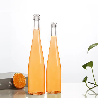 녹화 표면 처리 380ml 700ml 테킬라 위스키 보드카 럼 브랜디의 유리 병