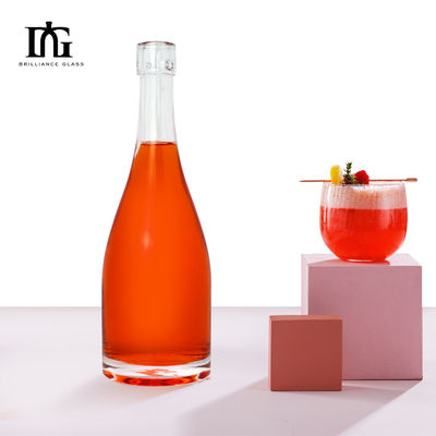 500ml 유리병 브랜디 주스 와인 리커 스피릿 OEM / ODM 독특한 모양