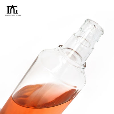 끝 250ml/350ml/500ml/550ml/650ml/700ml/750ml 음료용 유리병