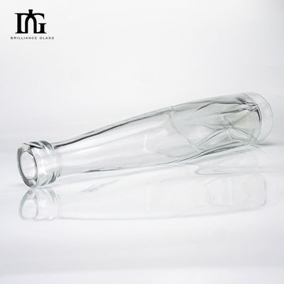 고품질 음주 및 음료 맥주를위한 사용자 지정 독특한 모양의 유리 병