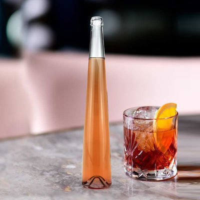 스타일리시하게 디자인 된 술용 유리 병 500ml/700ml/750ml 용량
