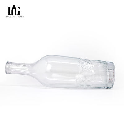 합격 OEM/ODM 유럽 스타일 럭셔리 700ml 750ml 독특한 위스키 럼 진 유리 병
