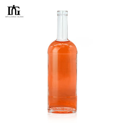 유리 목걸이 750ml 700ml 500ml 라운드 와인 병 음주 주문 디자인 허용