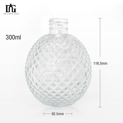 유리 목걸이 재료 1L 병 코크로 주문용 진 위스키 보드카 500ml 700ml 750ml