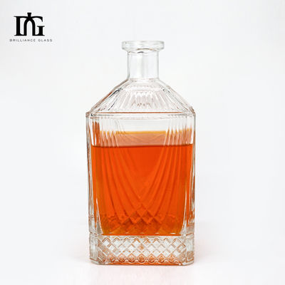 1000ml 750ml 700ml 음주 패키지 맞춤용 코크 스크루 캡 유리 병