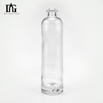 OEM/ODM 허용 750ml 보드카 음주 유리 병 금속 뚜?? 과 코크 나사 뚜??