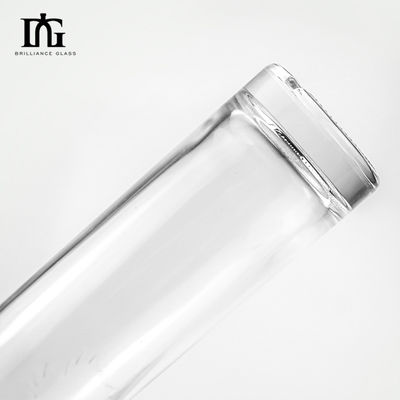 OEM/ODM 허용 750ml 보드카 음주 유리 병 금속 뚜?? 과 코크 나사 뚜??
