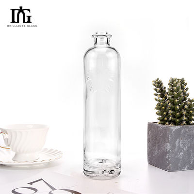 OEM/ODM 허용 750ml 보드카 음주 유리 병 금속 뚜?? 과 코크 나사 뚜??