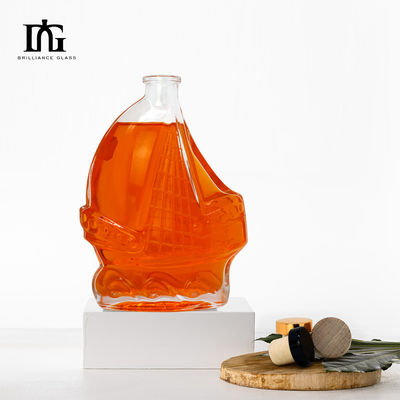 750ML 유리 와인 병 슈퍼 플린트 500ML 700ml 알코올 병 얼음 다른 음료