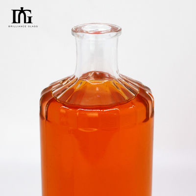 밀폐 유형 코크 750ml 맞춤 디자인 음주 병을위한 광 유리 와인 병