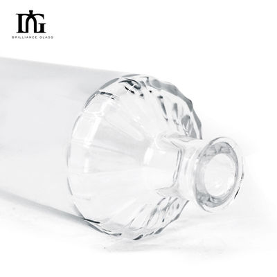 무료 제공 500ml 맑은 유리 음료 병 코크 막대와 두꺼운 바닥