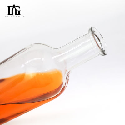 음료용 빈 술 병 1750ml 사용자 지정 목걸이 재료 유리 병