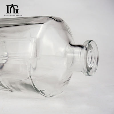 보드카 진과 위스키용 50cl 유리 병 OEM/ODM 용납 무료 샘플 제공