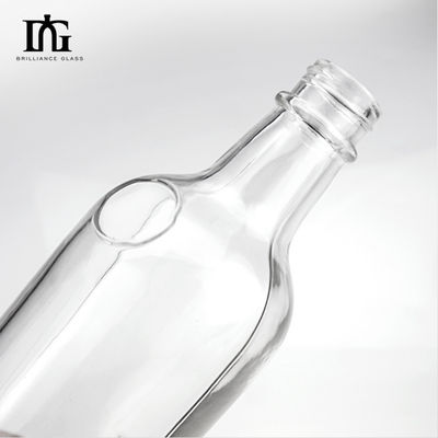 수용 가능한 고객의 로고 550ml 음료 및 음료용 맞춤 유리 병 나사 캡