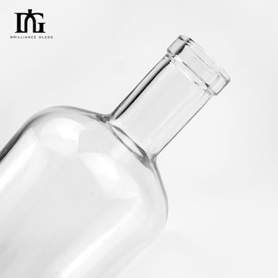 목걸이 재료 유리 500ml/700ml 둥근 모양 텅 빈 술 병 코크 막대