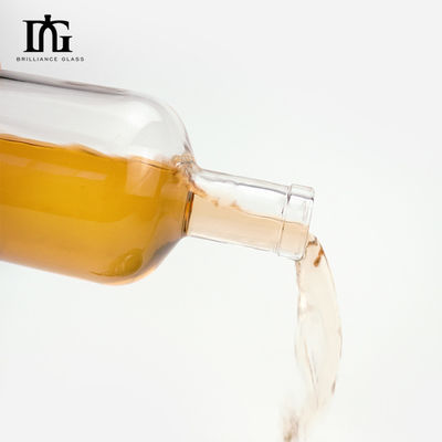목걸이 재료 유리 500ml/700ml 둥근 모양 텅 빈 술 병 코크 막대