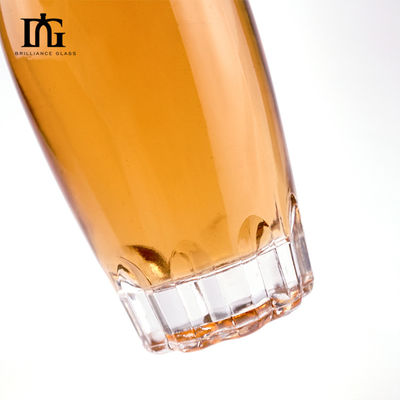 700ml 둥근 유리병 음주용 보드카 진 사용자 지정 고유 디자인 OEM/ODM 허용