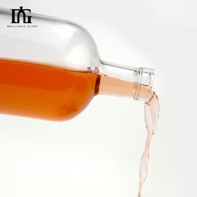 500ml 유스 브랜디 와드카 및 리커를 위한 유리 병