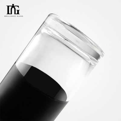 위스키 브랜디 보드카 럼 진 및 기타 음료를 위한 770ml 빈 둥근 유리 병