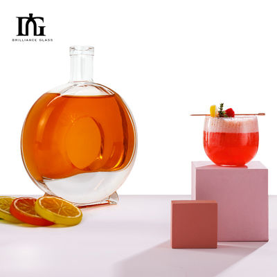 브랜디 위스키 영류에 대한 700ml 얼음 유리 병