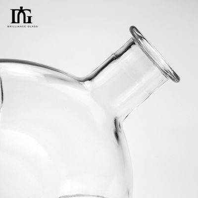 음주 및 음료 700ml 크리에이티브 투명 밀폐 미니 와인 유리 병 코크