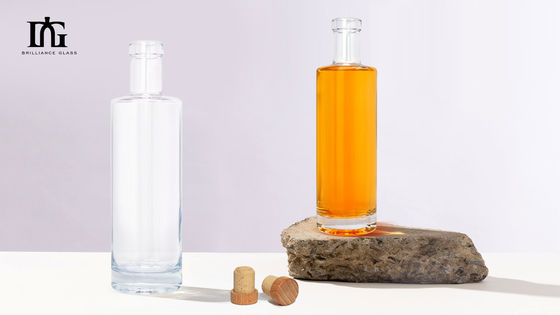 술 와드카 코크 밀폐형 유리 와인 병 500ml 700ml 750ml