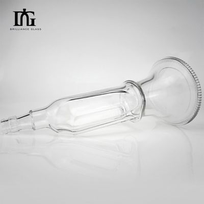 마신 술 뚜라기 모양 600ml 디스틸리리에 사용되는 맑은 식품용 유리 병