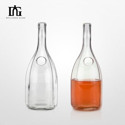 OEM/ODM 판매용 맞춤형 디자인 코크 캡 500ml 유리 보드카 병