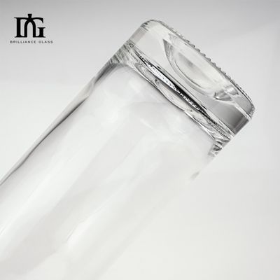 스크린 프린팅 및 전압 500ml 알코올 음료용 유리 술 병