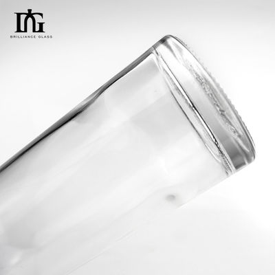 유리 와인 병 고 플린트 스피릿 100ml 둥근 모양 외로운 목 텅 비고 코크 주문 제작