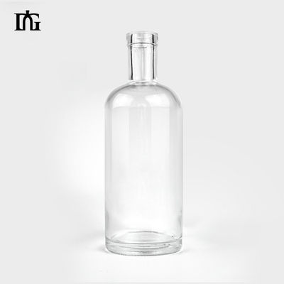 375ml 500ml 750ml 1000ml 유리 보드카 스피릿 진 병