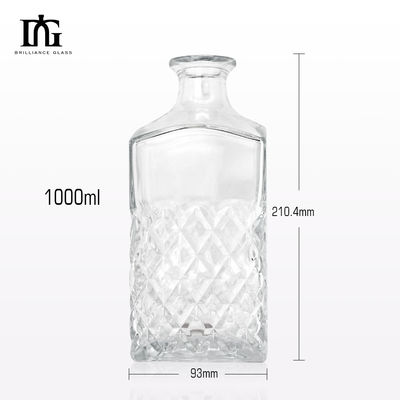 럭셔리 유리 목걸이 납 없는 크리스탈 위스키 글래스