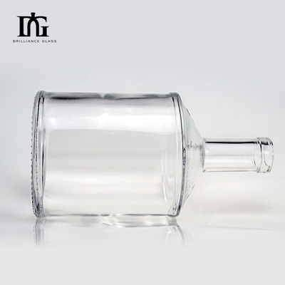 700ml OEM/ODM 허용 Hotsale 보드카 브랜디 콘크리트 와인 유리 병 코크