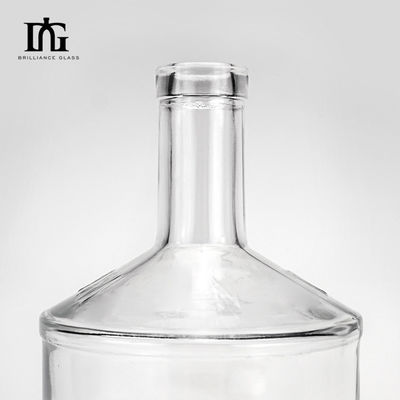 700ml OEM/ODM 허용 Hotsale 보드카 브랜디 콘크리트 와인 유리 병 코크